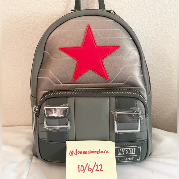 Loungefly Bags Winter Soldier Loungefly Marvel Mini Backpack Poshmark
